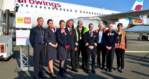 Lufthansa-Tochter Eurowings nimmt Flugverkehr in Saarbrücken auf